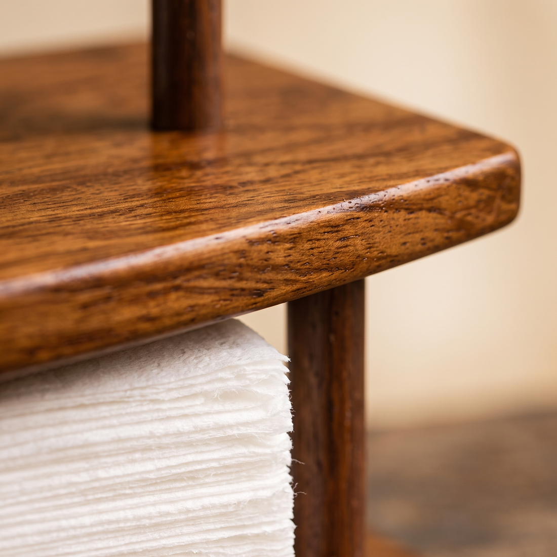 Natural Pure Sheesham Wood as a plastic-free alternative