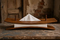 Handmade Wooden Tissue Holder