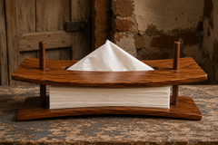 Handmade Wooden Tissue Holder